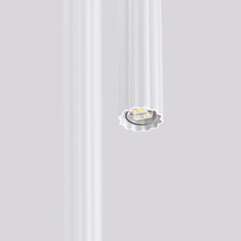 Lampa wisząca Arche Sollux - 2 tuby, biała | Sklep z lampami