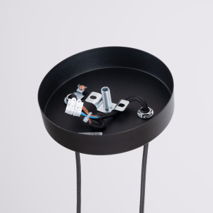Lampa wisząca Arche Sollux: 2 tuby, czarna - Odkryj nowoczesny design!