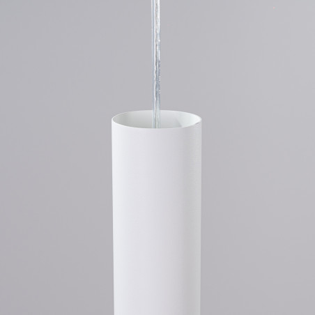 Lampa wisząca LAGOS 2 tuby biała Sollux | Sklep z lampami