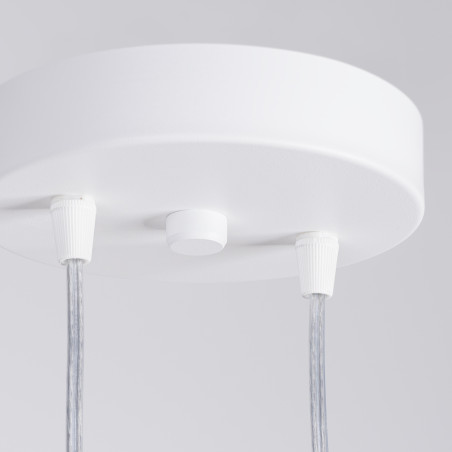 Lampa wisząca LAGOS 2 tuby biała Sollux | Sklep z lampami