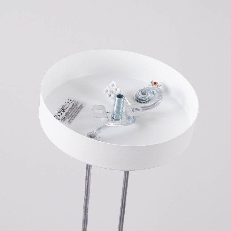 Lampa wisząca LAGOS 2 tuby biała Sollux | Sklep z lampami