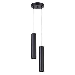 Lampa wisząca Lagos Round 2 tuby | Sollux - Nowoczesny design
