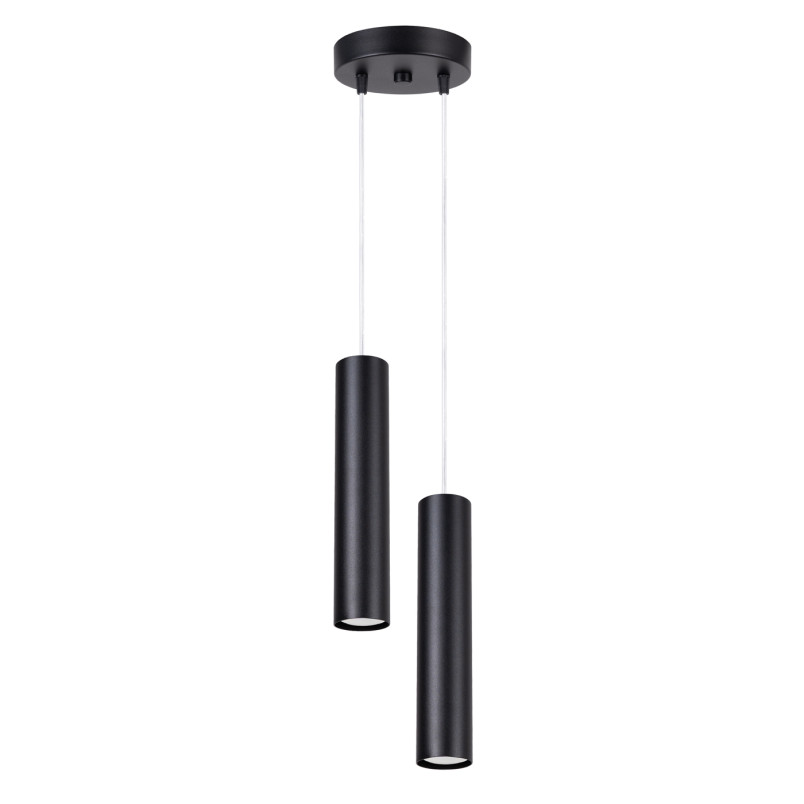Lampa wisząca Lagos Round 2 tuby | Sollux - Nowoczesny design