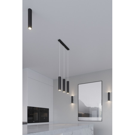 Lampa wisząca Lagos Round 2 tuby | Sollux - Nowoczesny design