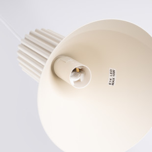 Lampa wisząca Estria Sollux - 3 stożki, beżowa | Sklep z lampami