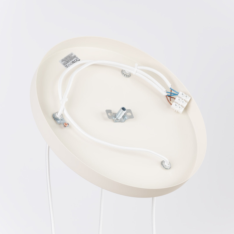 Lampa wisząca Estria Sollux - 3 stożki, beżowa | Sklep z lampami