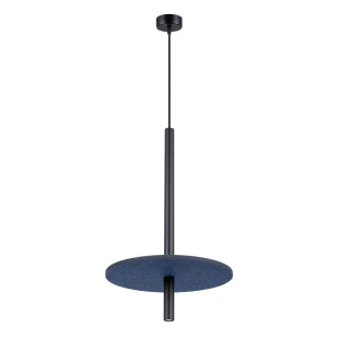 Lampa wisząca Feltro Sollux | Czarna i Granatowa | Sklep z Lampami