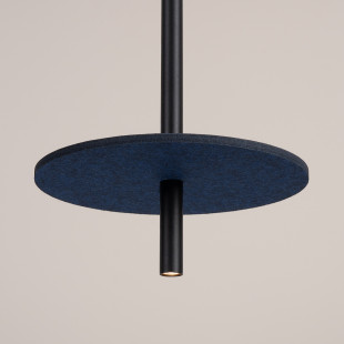 Lampa wisząca Feltro Sollux | Czarna i Granatowa | Sklep z Lampami