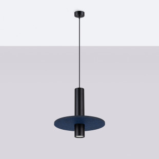Lampa wisząca tuba Pelta | Sollux - Nowoczesny design