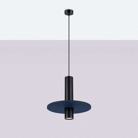 Lampa wisząca tuba Pelta | Sollux - Nowoczesny design