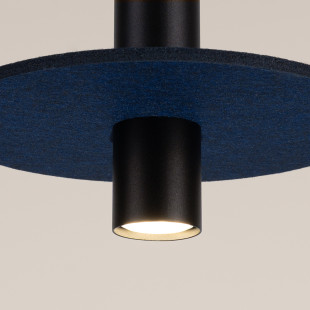 Lampa wisząca tuba Pelta | Sollux - Nowoczesny design