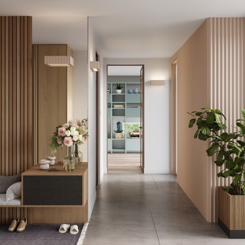 Kinkiet ceramiczny Rigata taupe Sollux | Eleganckie oświetlenie