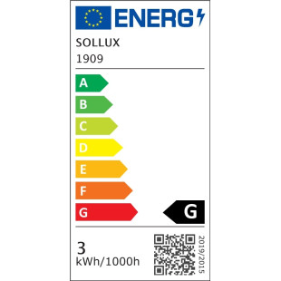 Żarówka LED G9 Sollux 3W - Ciepłe Światło | Sklep z Żarówkami