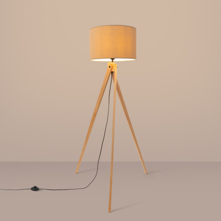 Lampa podłogowa Natt Sollux | Skandynawski design, 140cm
