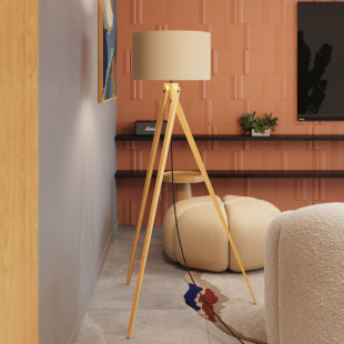 Lampa podłogowa Natt Sollux | Skandynawski design, 140cm