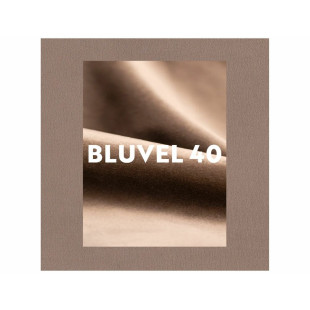 Fotel welurowy Chesterfield Lady Velvet - Signal | Ciemny beż