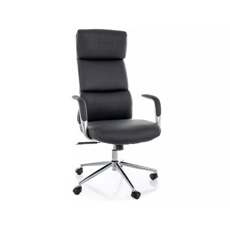 Fotel Gabinetowy Signal Q-03 Czarny - Komfort i Styl