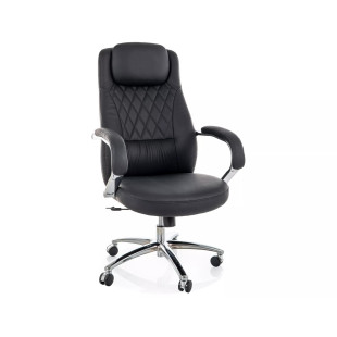 Fotel Gabinetowy Signal Q-07 Czarny - Komfort i Styl