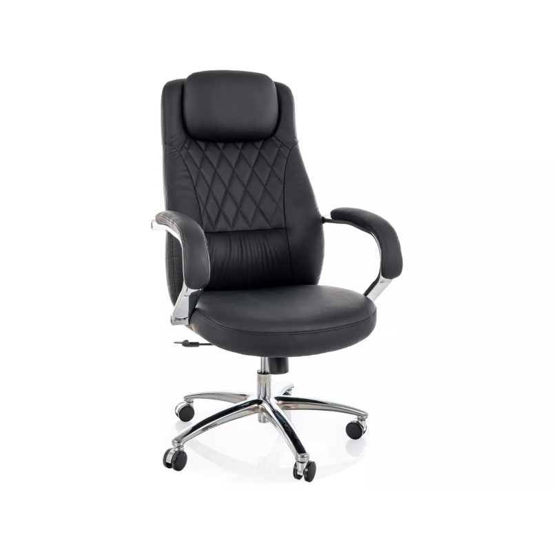 Fotel Gabinetowy Signal Q-07 Czarny - Komfort i Styl