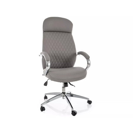 Fotel gabinetowy Signal Q-09 szary - Komfort i styl