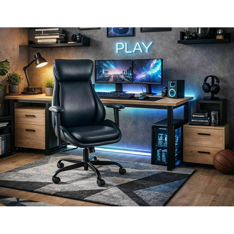 Fotel Gabinetowy Signal Q-092 Granatowy | Komfort i Ergonomia
