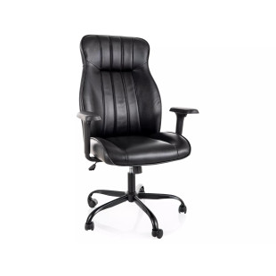 Fotel Gabinetowy Signal Czarny - Komfort i Ergonomia