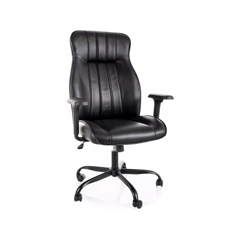 Fotel Gabinetowy Signal Czarny - Komfort i Ergonomia
