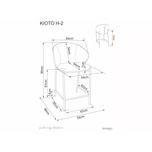 Hoker Kioto Signal - Jasny Beż, Komfortowy Design