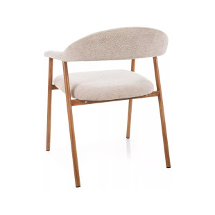 Krzesło Lagos Signal - Beż / Dąb | Komfort i Design