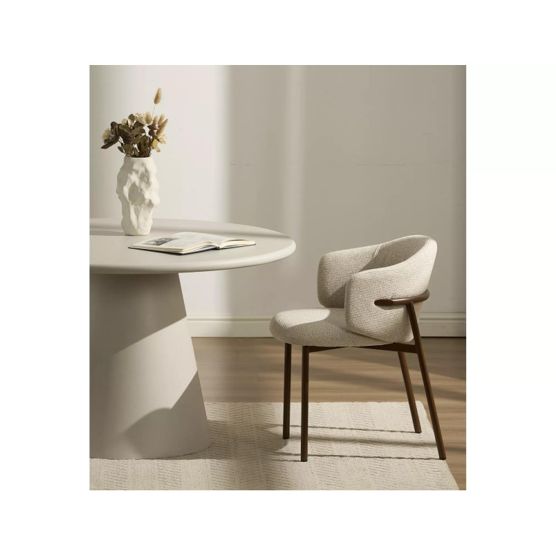 Krzesło Osaka D Signal - Jasny Beż / Orzech | Komfort i Styl