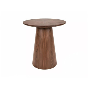 Stolik boczny Angel Signal | Fornirowany, orzech, 45cm