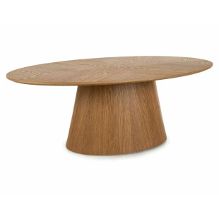 Stolik owalny Marocco Signal | Dąb 110x60cm - Stylowy i funkcjonalny
