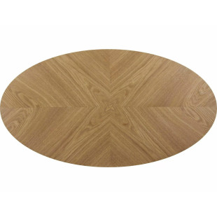 Stolik owalny Marocco Signal | Dąb 110x60cm - Stylowy i funkcjonalny