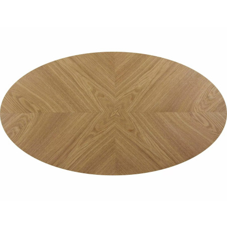 Stolik owalny Marocco Signal | Dąb 110x60cm - Stylowy i funkcjonalny