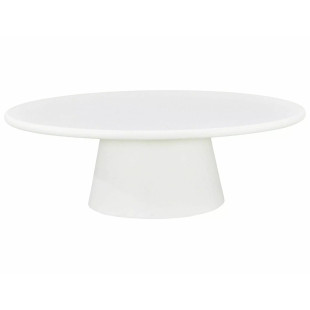 Stolik owalny Marocco Signal | Mikrocement, 110x60cm, Ecru
