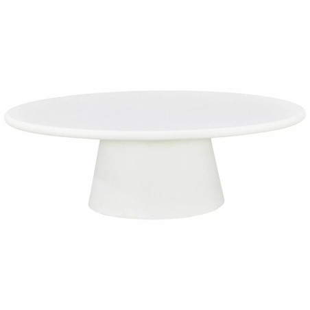 Stolik owalny Marocco Signal | Mikrocement, 110x60cm, Ecru