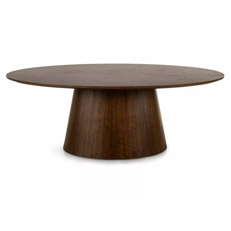 Stolik owalny Marocco | Signal | 110x60cm | Orzech