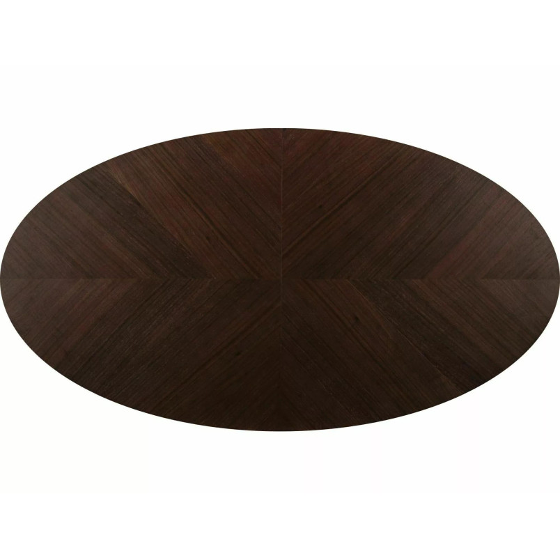 Stolik owalny Marocco | Signal | 110x60cm | Orzech