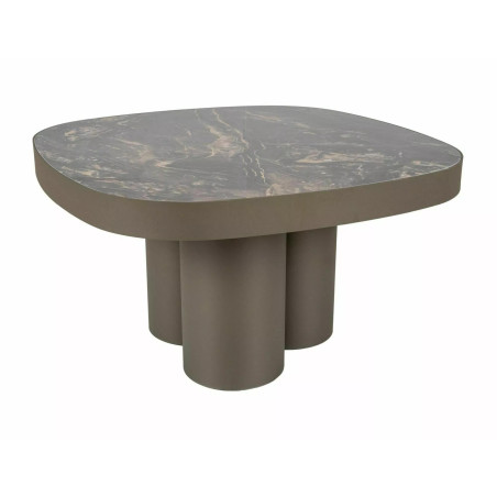 Stolik Stella B | Signal - Elegancki stolik ceramiczny 75x75cm