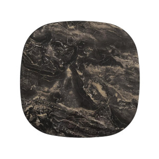 Stolik Stella B | Signal - Elegancki stolik ceramiczny 75x75cm