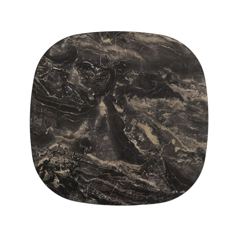 Stolik Stella B | Signal - Elegancki stolik ceramiczny 75x75cm
