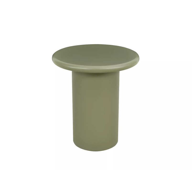 Stolik boczny Signal Tip - oliwkowy, 42cm | Elegancki design