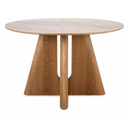 Stół okrągły Alzano Ceramic 120cm - Signal | Elegancki design