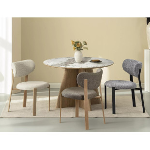Stół okrągły Alzano Ceramic 120cm - Signal | Elegancki design