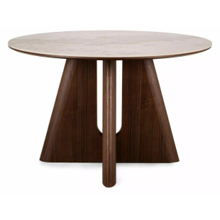 Stół okrągły Alzano Ceramic 120cm - Signal | Elegancki design