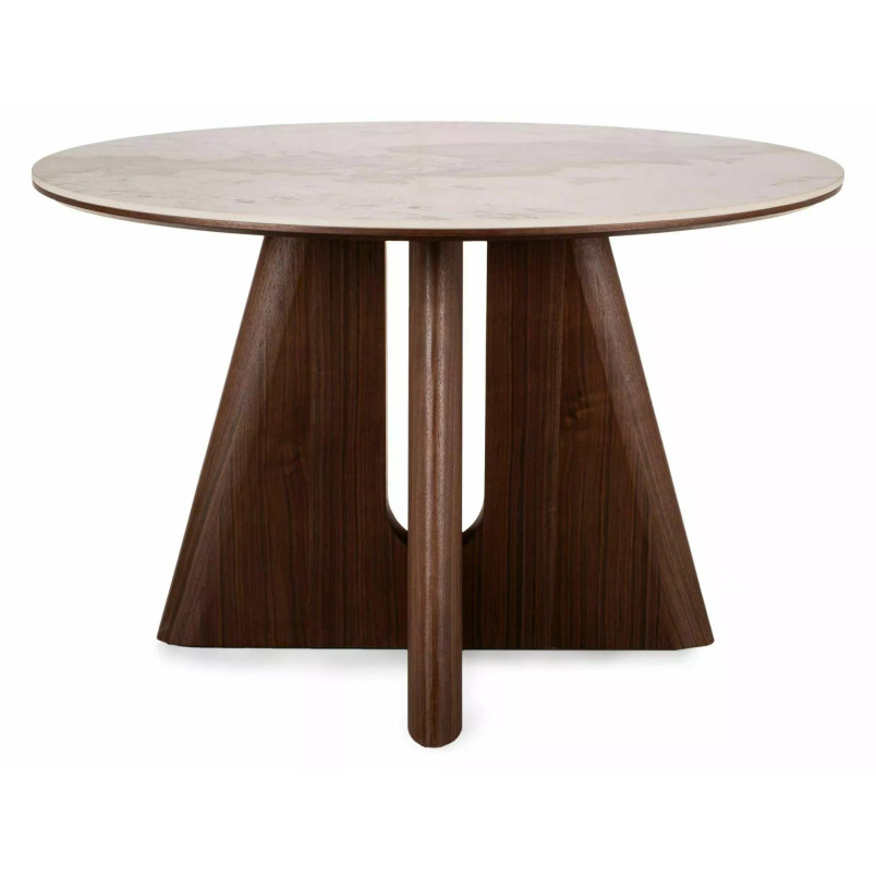 Stół okrągły Alzano Ceramic 120cm - Signal | Elegancki design