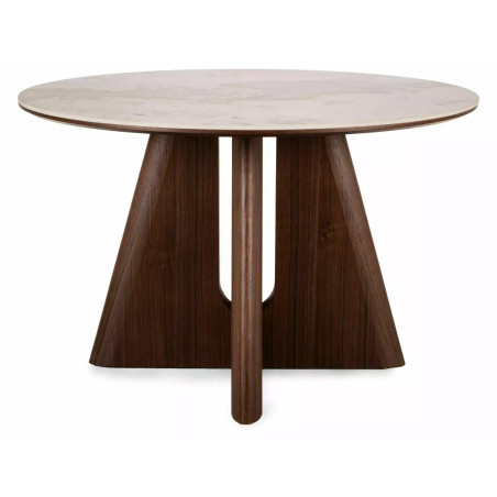 Stół okrągły Alzano Ceramic 120cm - Signal | Elegancki design
