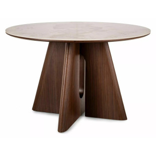 Stół okrągły Alzano Ceramic 120cm - Signal | Elegancki design