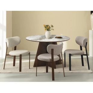 Stół okrągły Alzano Ceramic 120cm - Signal | Elegancki design