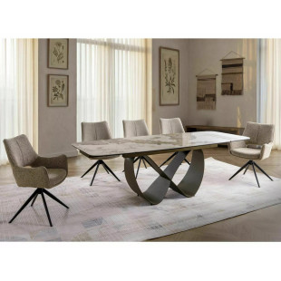 Stół rozkładany Signal Infinity Ceramic 160-240x95 - Elegancki design